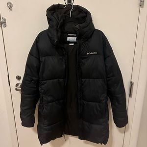Columbia Long Puffer Jacket - Black